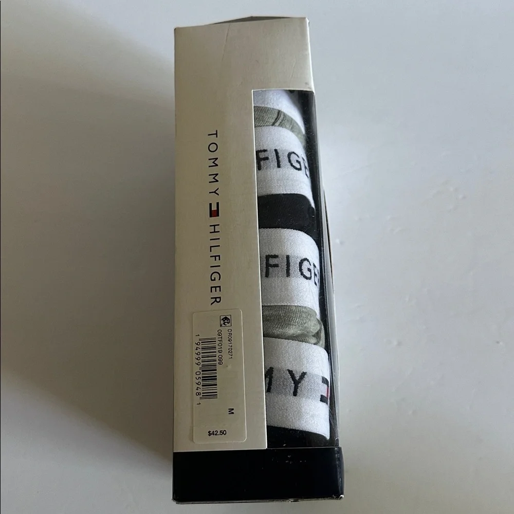 NWT Tommy Hilfiger Men's Black and Gray Briefs/ underwear
